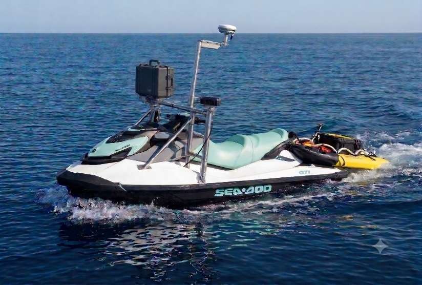 Jet Ski GTI 130 — plataforma apresentada no catálogo Pancora